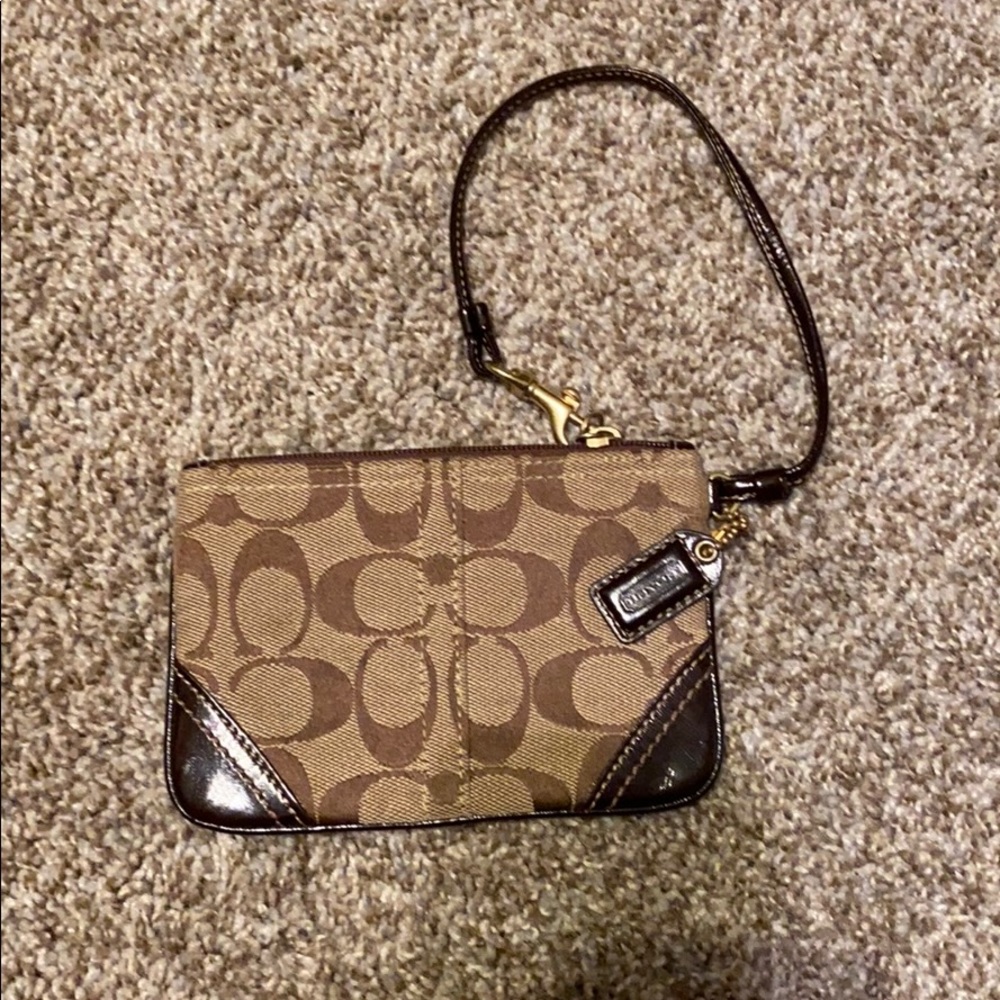 Coach wristlet